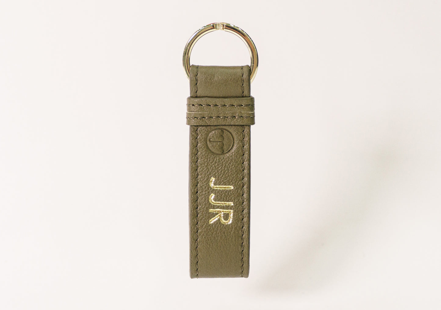 Rectangular Blacksand grain keychain