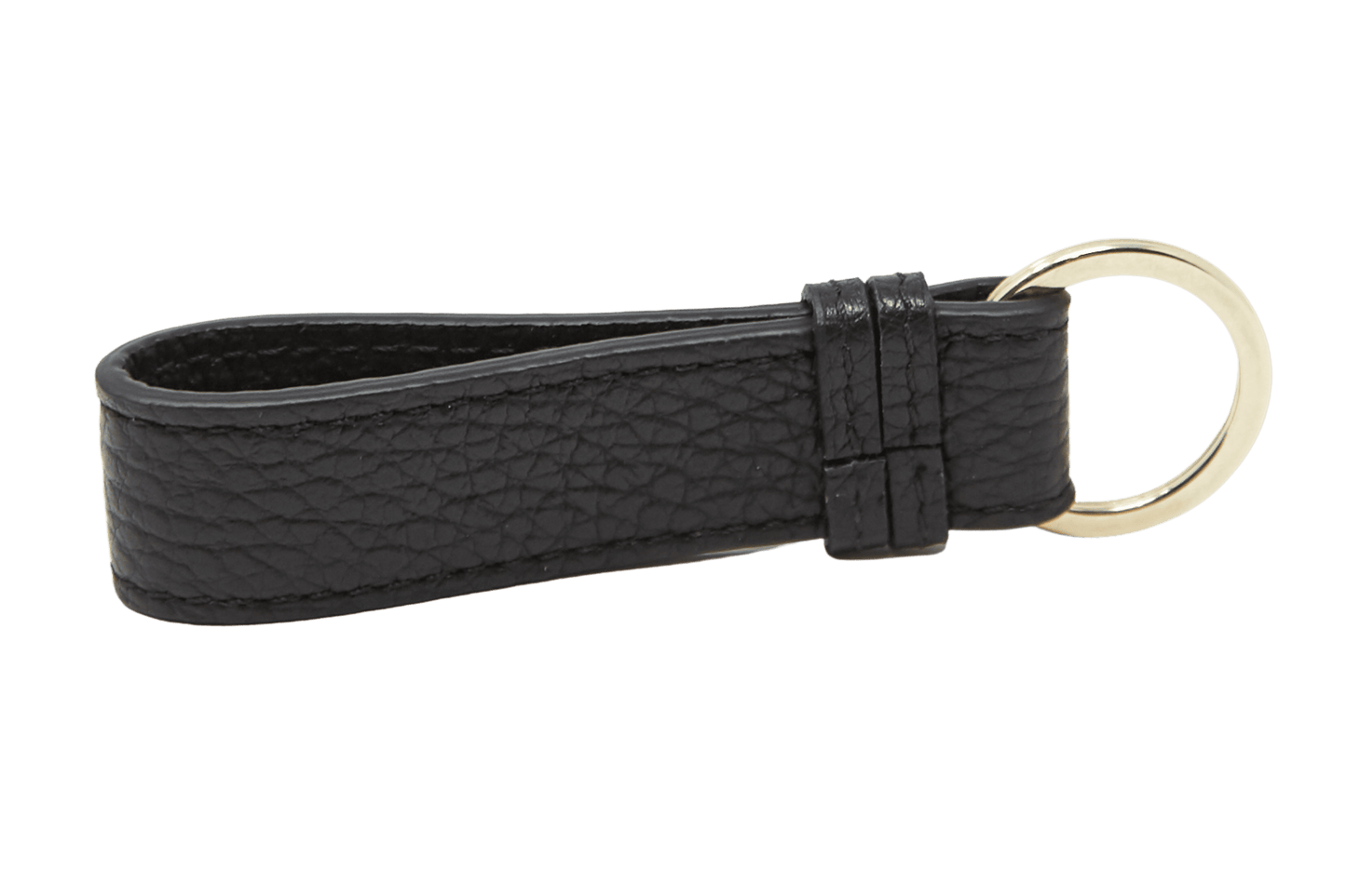 Rectangular Blacksand grain keychain