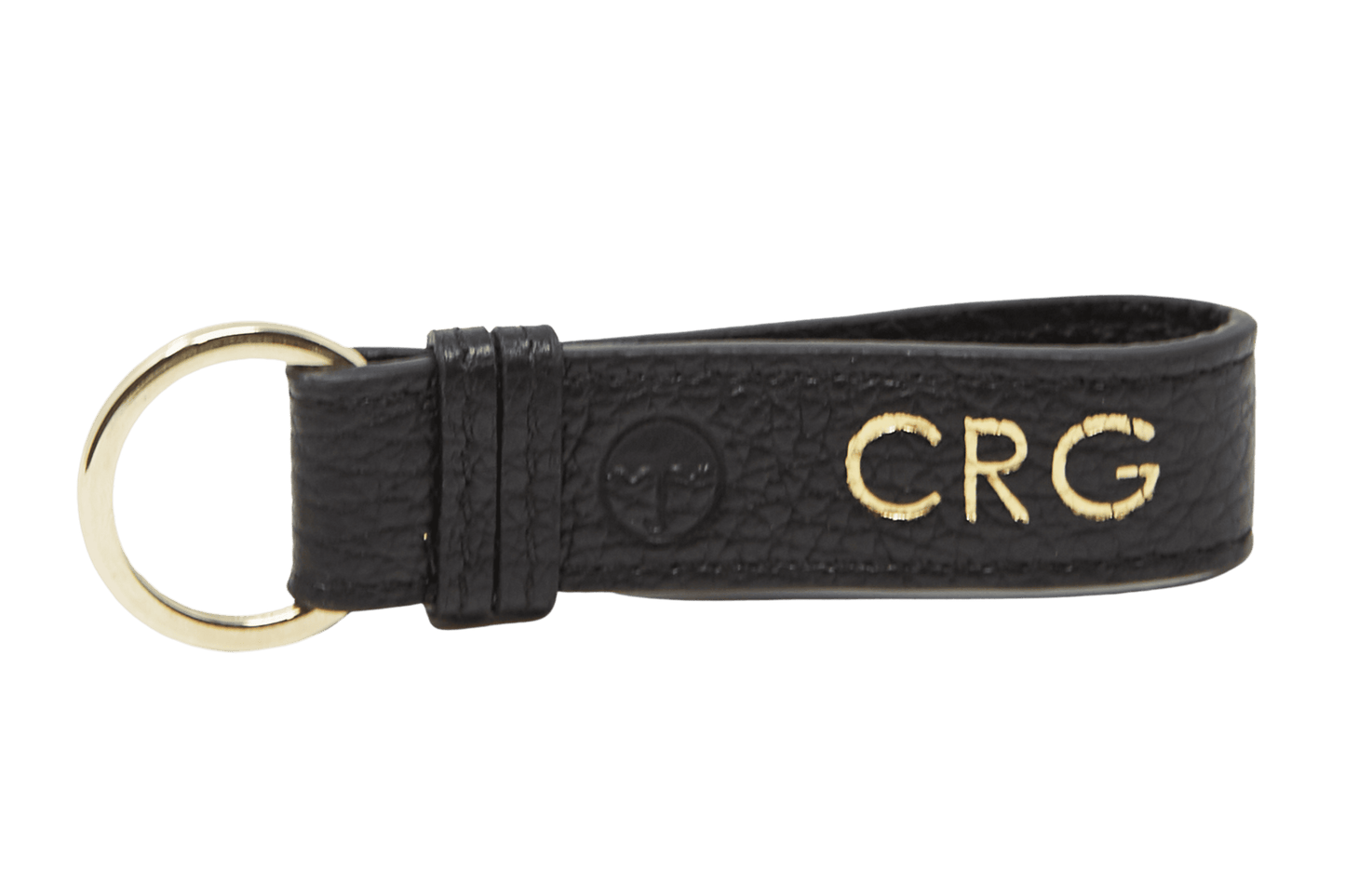 Rectangular Blacksand grain keychain