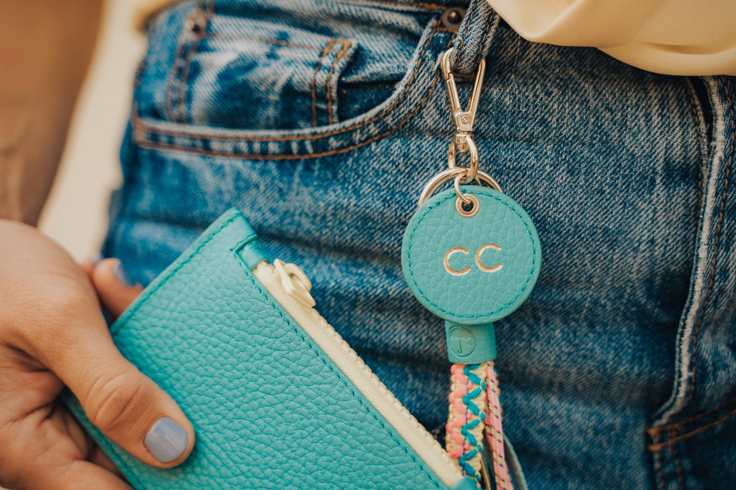 Llavero flecos Thálassa