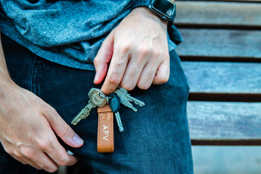 Llavero rectangular Pinewood