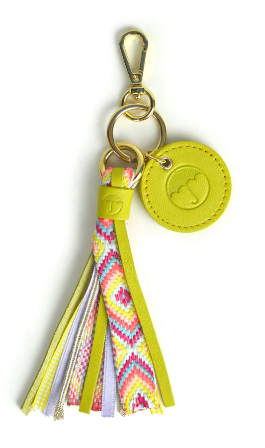 Llavero colgante de flecos Addict